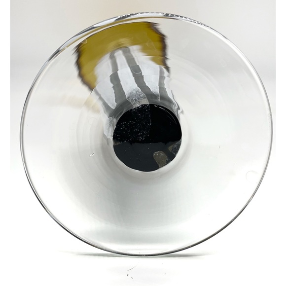 Modern Design Studio Art Glass Pillar Candle Holder MCM mid-century modern 60s - Picture 3 of 5